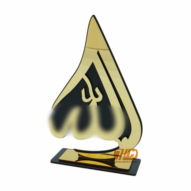 镂空跨境亚克力镜面立体节日家居装饰桌面摆件摆台字母工艺品礼品办公文化行政用品奖杯详情2