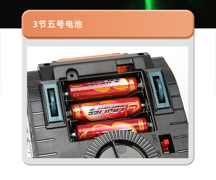 新品电动万向坦克玩具车音乐灯光军事模型迷彩坦克车男孩玩具批发详情8