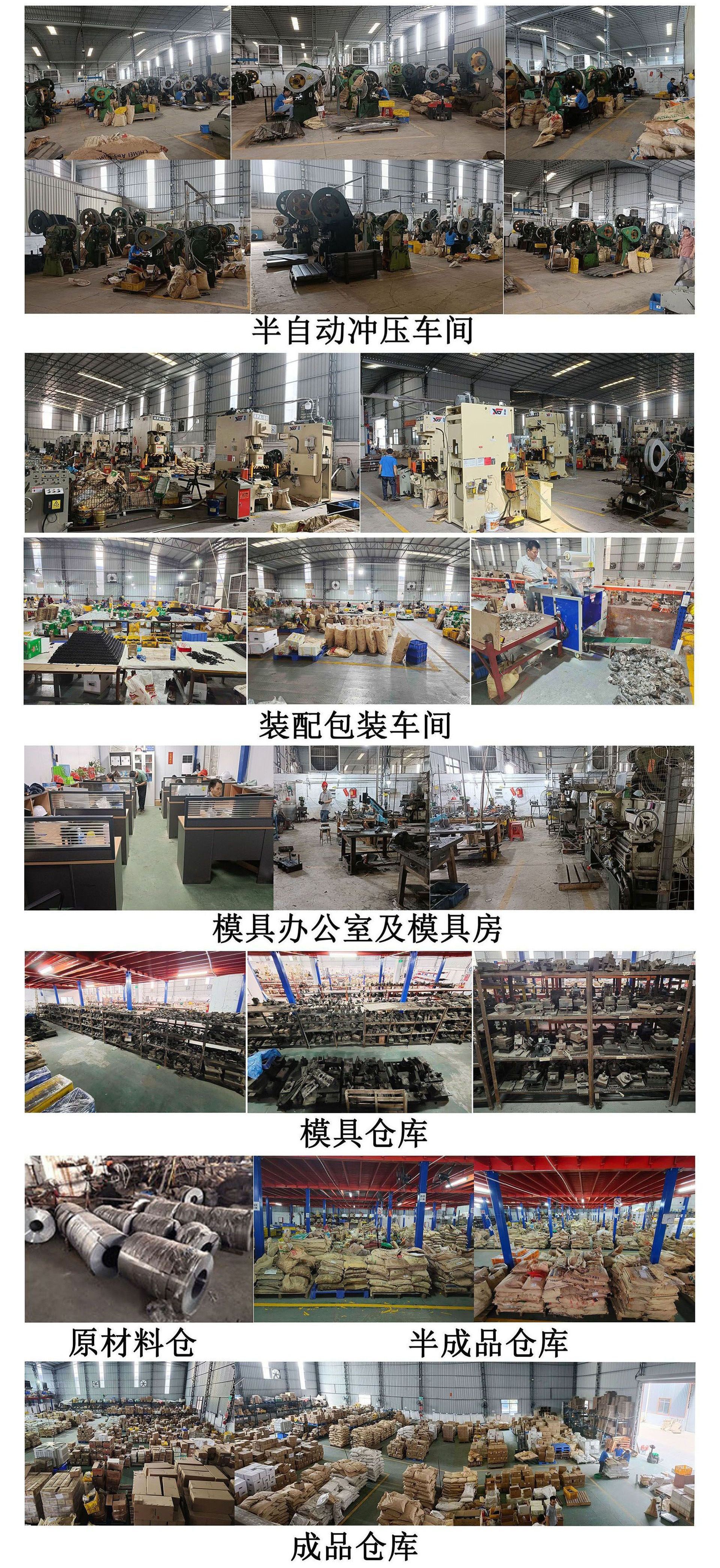 美式合页批发弹簧铁合页家具五金配件橱柜连接件缓冲直臂自关铰链详情16