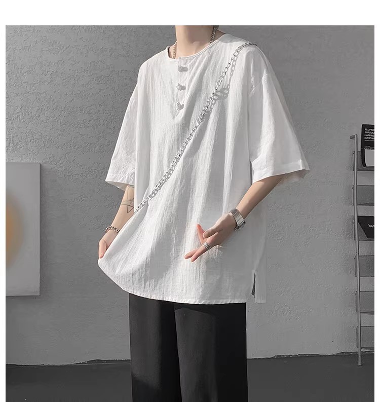 Customized Chinese-style loose Tang T-shirt super factory in Kingston, Washington, USA, based on your provided samples pic 6