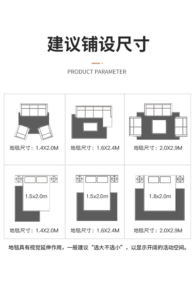 现货摩洛哥条纹客厅地毯地垫跨境波斯卧室满铺地毯沙发茶几大地毯详情8