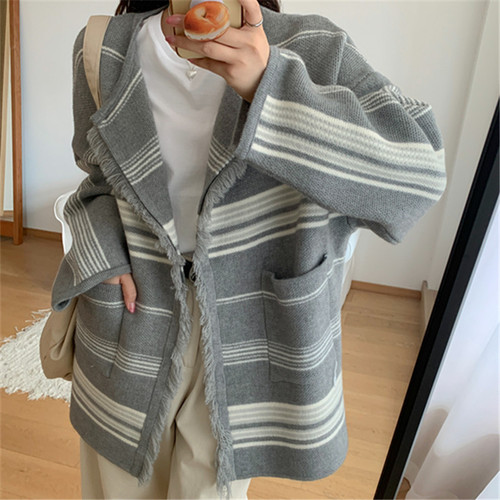 韩版秋冬时尚新款配大衣中长款高领针织毛衣女打底气质显瘦连衣裙详情6