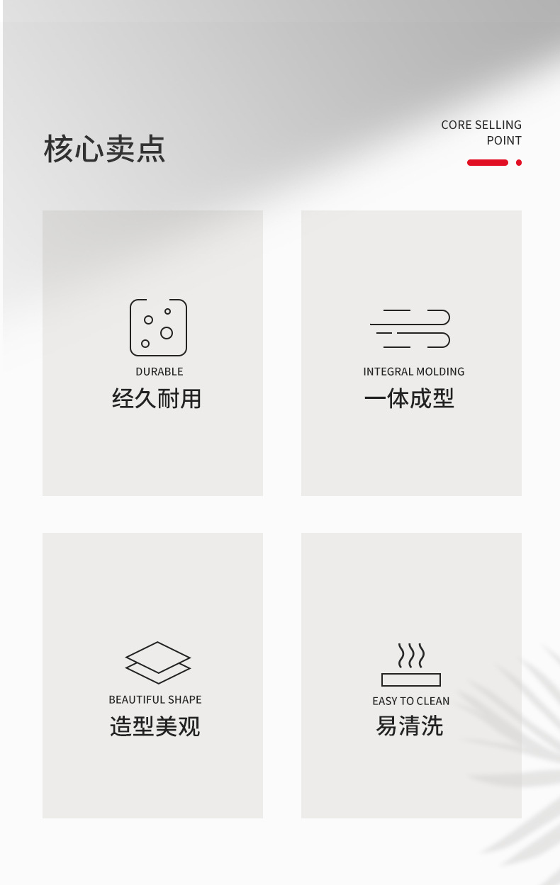 亚马逊塑料pp材质圆盘家用餐盘水果盘20cm小吃零食盘子跨境批发详情2