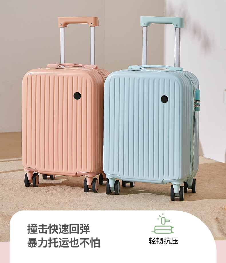 18寸登机箱男女拉杆箱静音万向轮结实耐用行李箱韩版加厚密码箱详情17