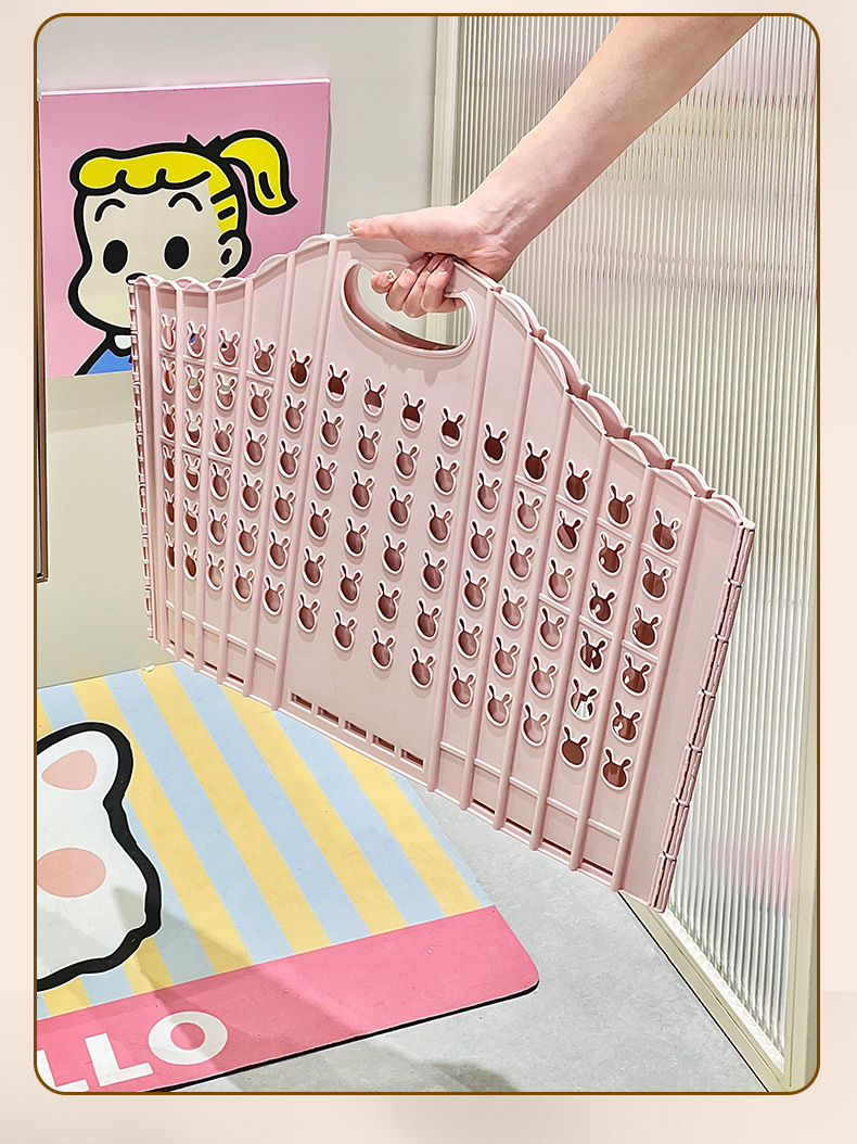 家用可折叠脏衣服篮篓玩具收纳筐污衣篮浴室大号塑料手提洗衣篮详情6