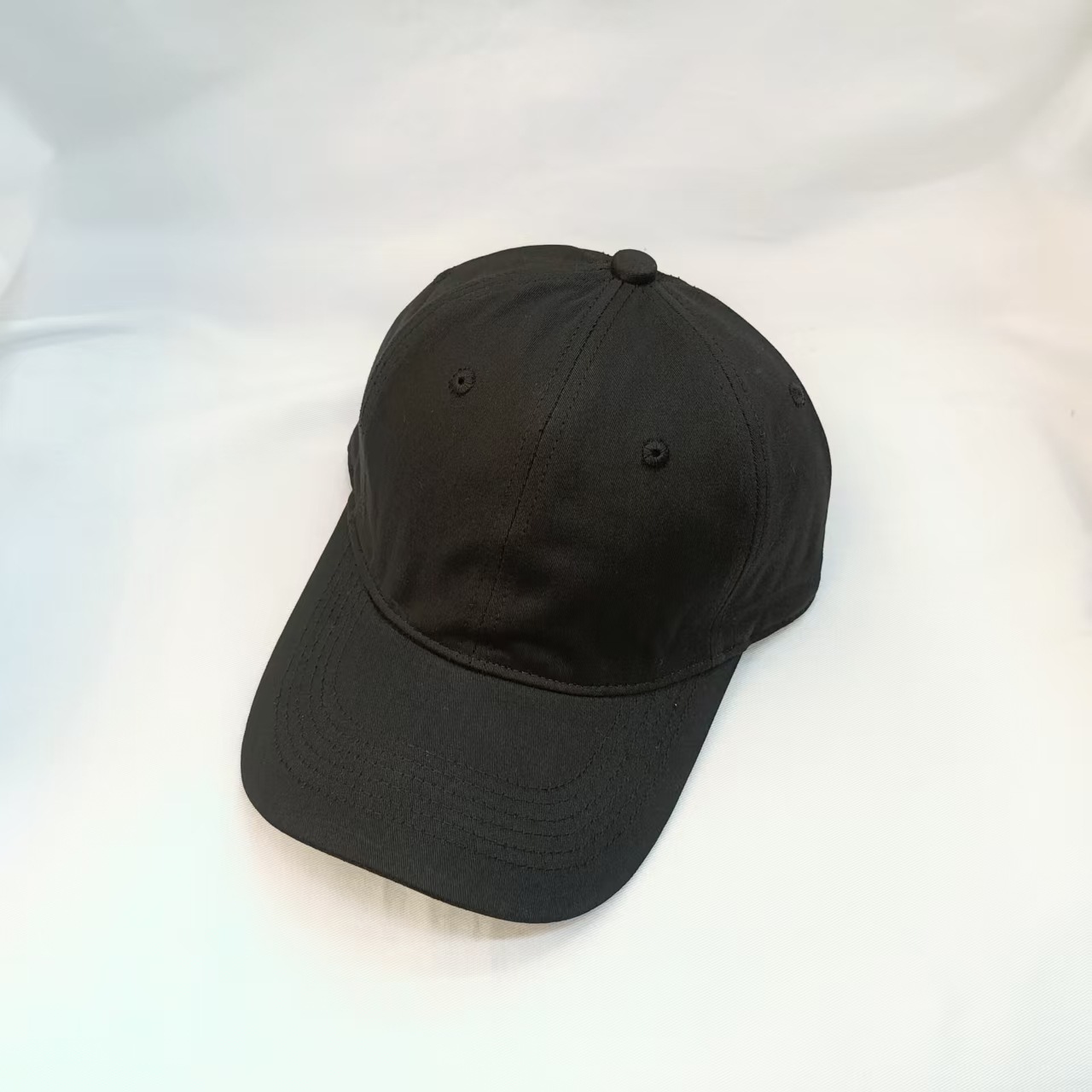 纯棉糖果色棒球帽女软顶帽子宽檐大头围鸭舌帽男防晒遮阳帽批发详情6