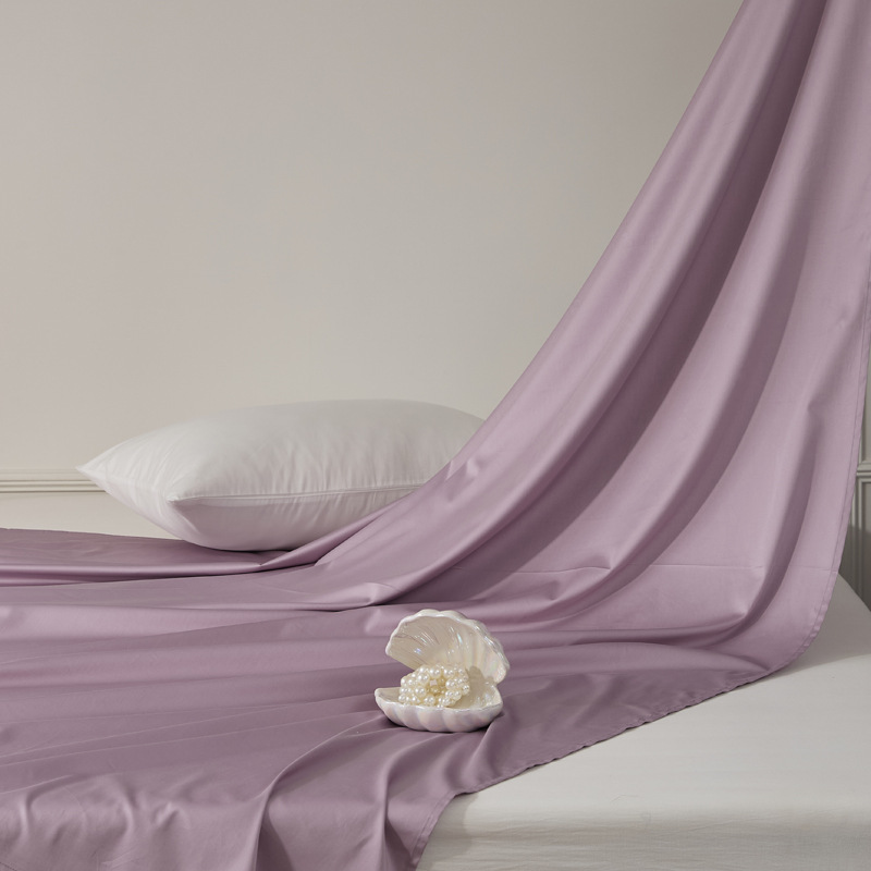 Single-piece quilt cover, pure cotton long-staple cotton bed sheet, bed cap, oversized quilt cover, skin-friendly single and double solid color bedding pic 70