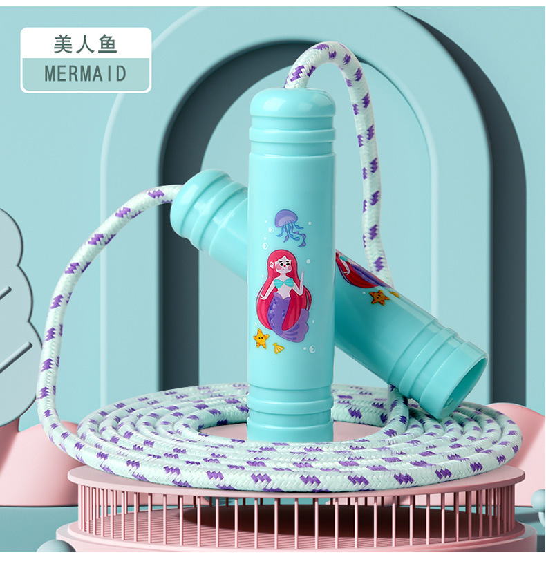 小学生幼儿园体育初学男女孩中考专用小孩运动健身儿童跳绳可调节详情48