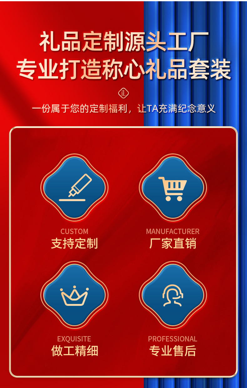 商务礼品套装笔记本套装雨伞保温杯伴手礼开业活动礼品定制logo详情3