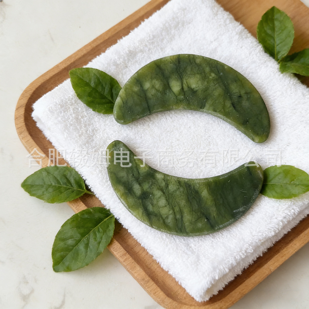 NEW新款绿凤玉玉石眼贴石夏季冷敷冰爽眼罩脸部面部眼部皮肤护理详情13