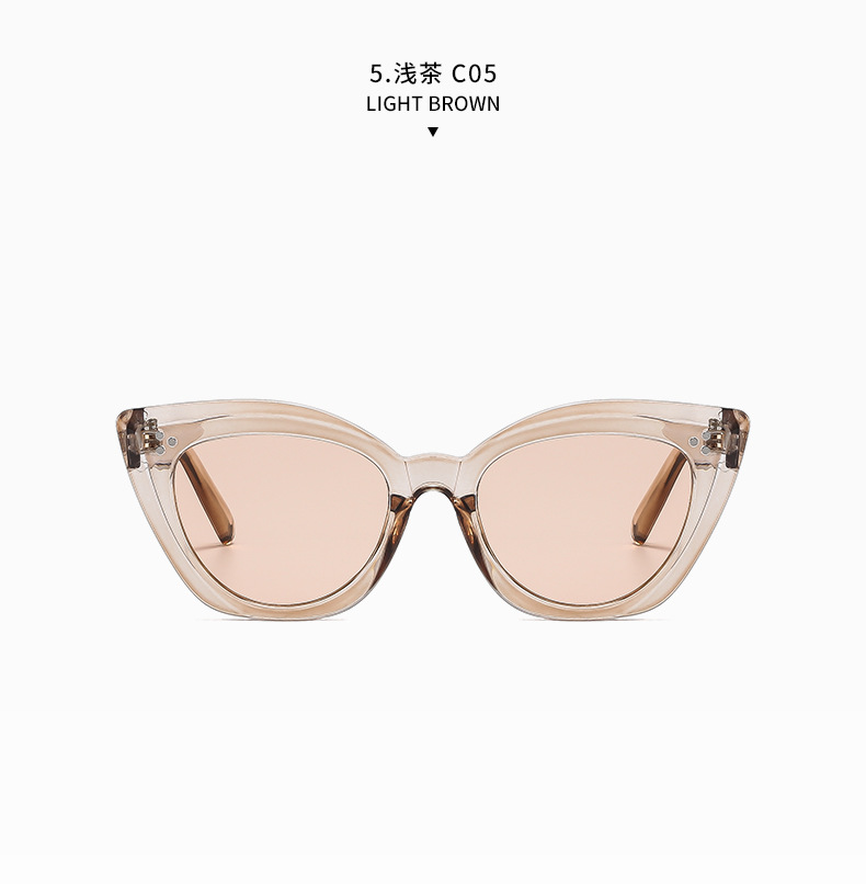 跨境新款时尚米订太阳镜遮阳防晒眼镜小众韩版个性欧美百搭平光镜详情18