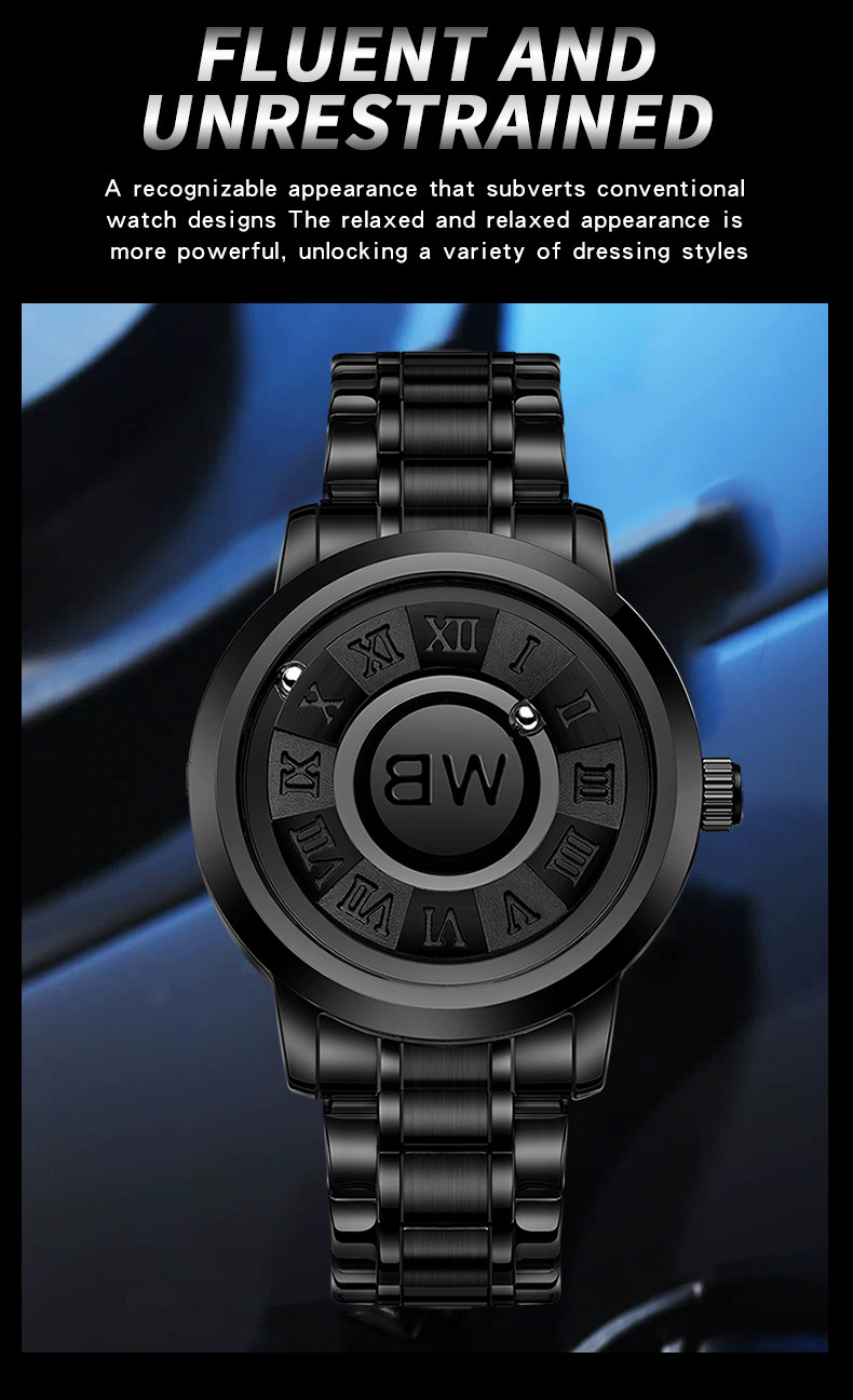 石英表男表炫酷个性男士概念手表男黑科技磁力悬浮博士通BESTWIN详情27