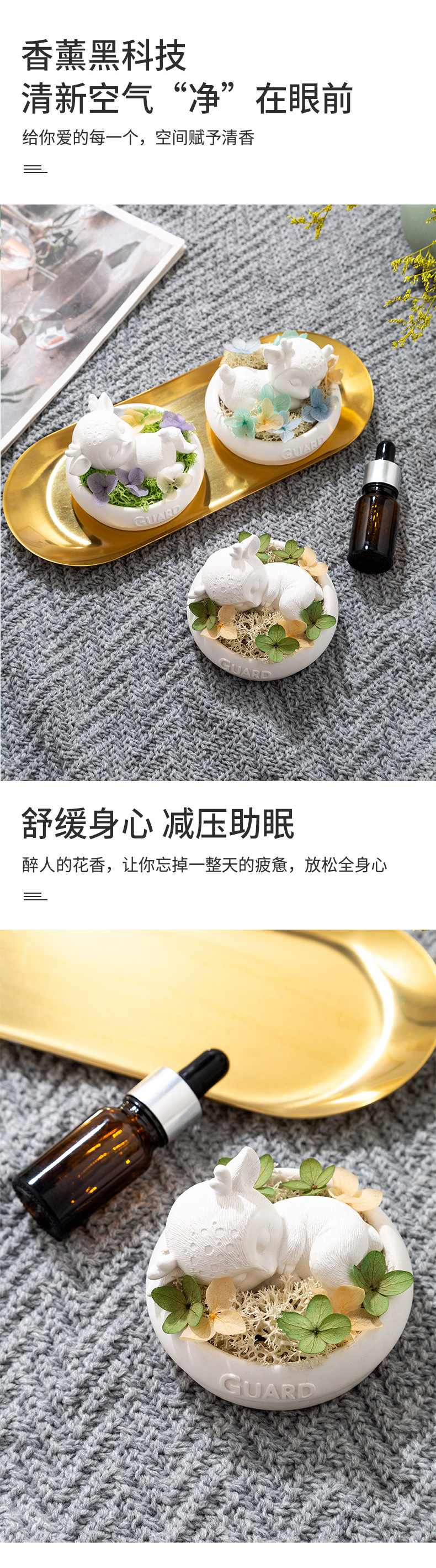 车载香薰固体香膏淡香卡通香水车用摆件热销少女香氛汽车摆件批发详情7