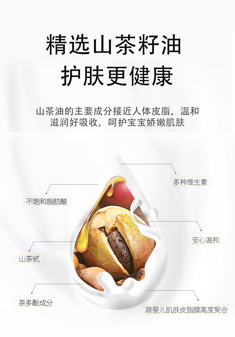维瑞燕麦婴儿洗护用品二合一温和滋润婴幼儿童宝宝洗发沐浴露详情31