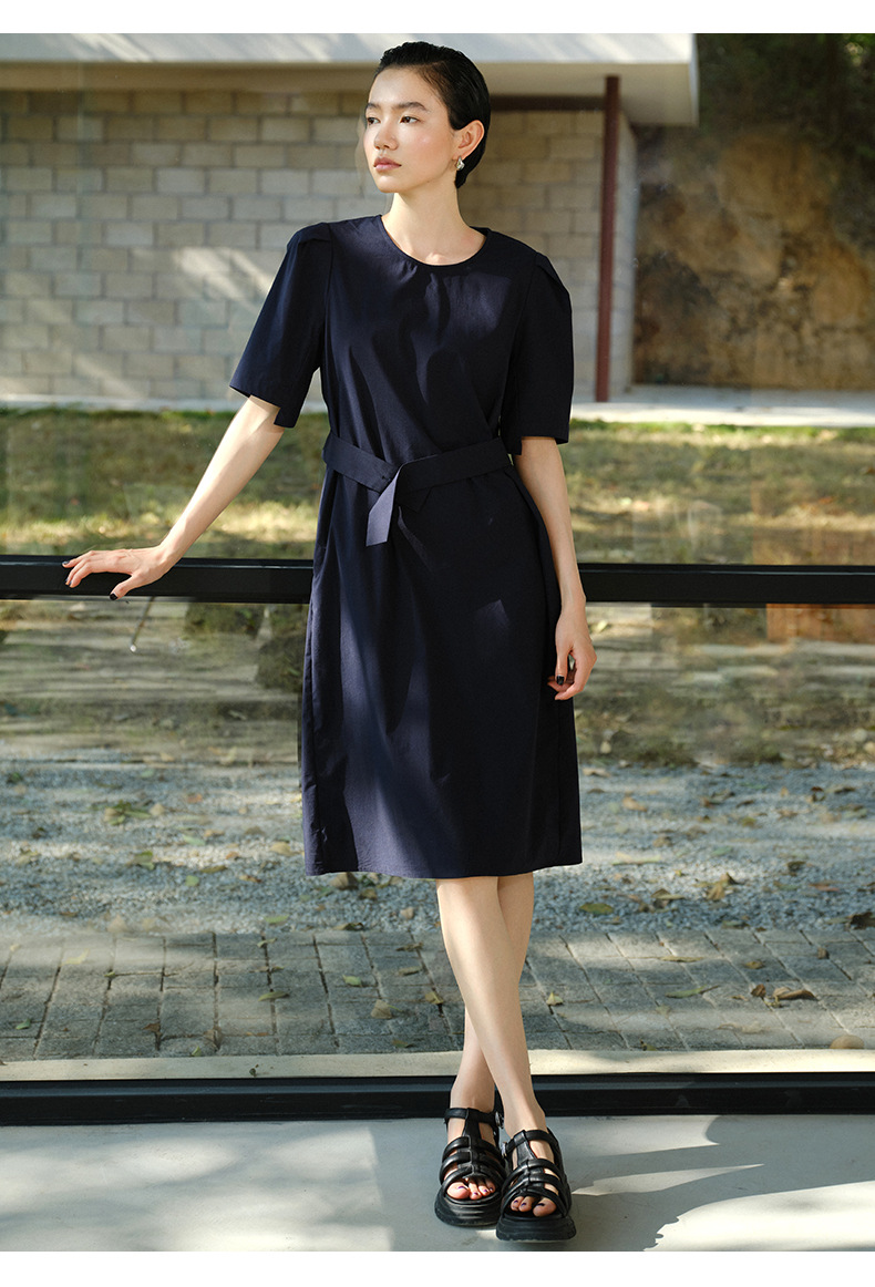 【特价清仓不退换】休闲短袖连衣裙80176详情6