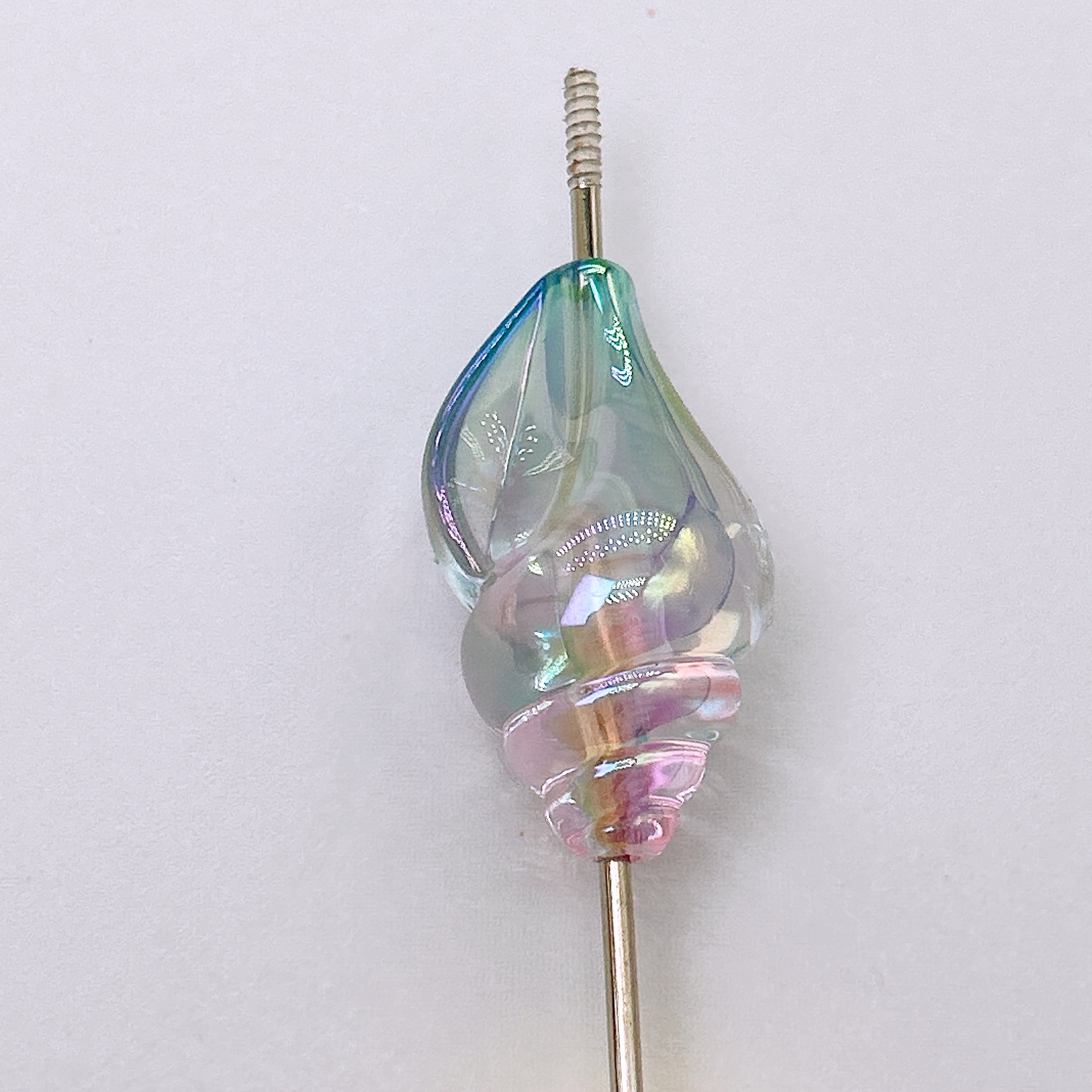 35*18mm通孔竖孔海螺diy海螺珠串珠笔车挂手机链车挂饰品配件材料详情5