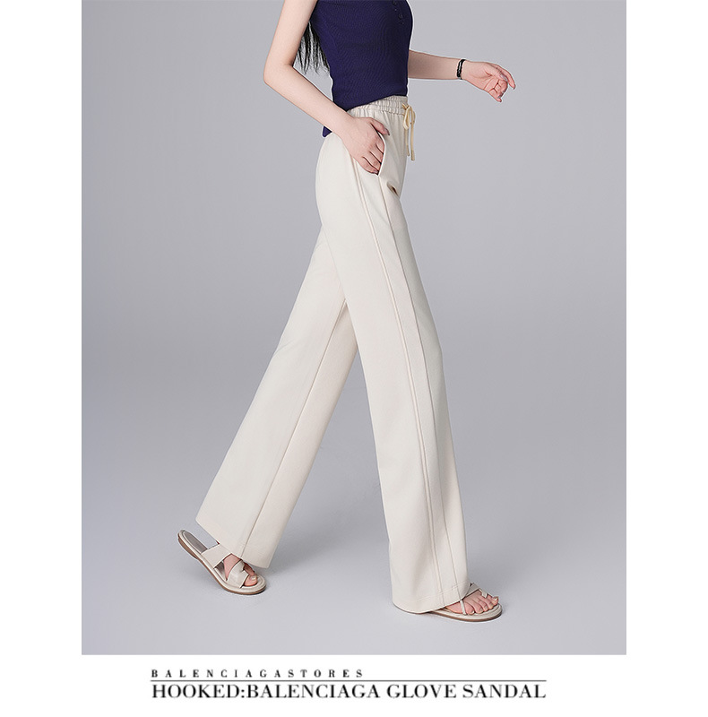 砂洗雅赛尔天丝夏季女薄款2025新款窄版宽松显瘦软糯垂感直筒裤详情24