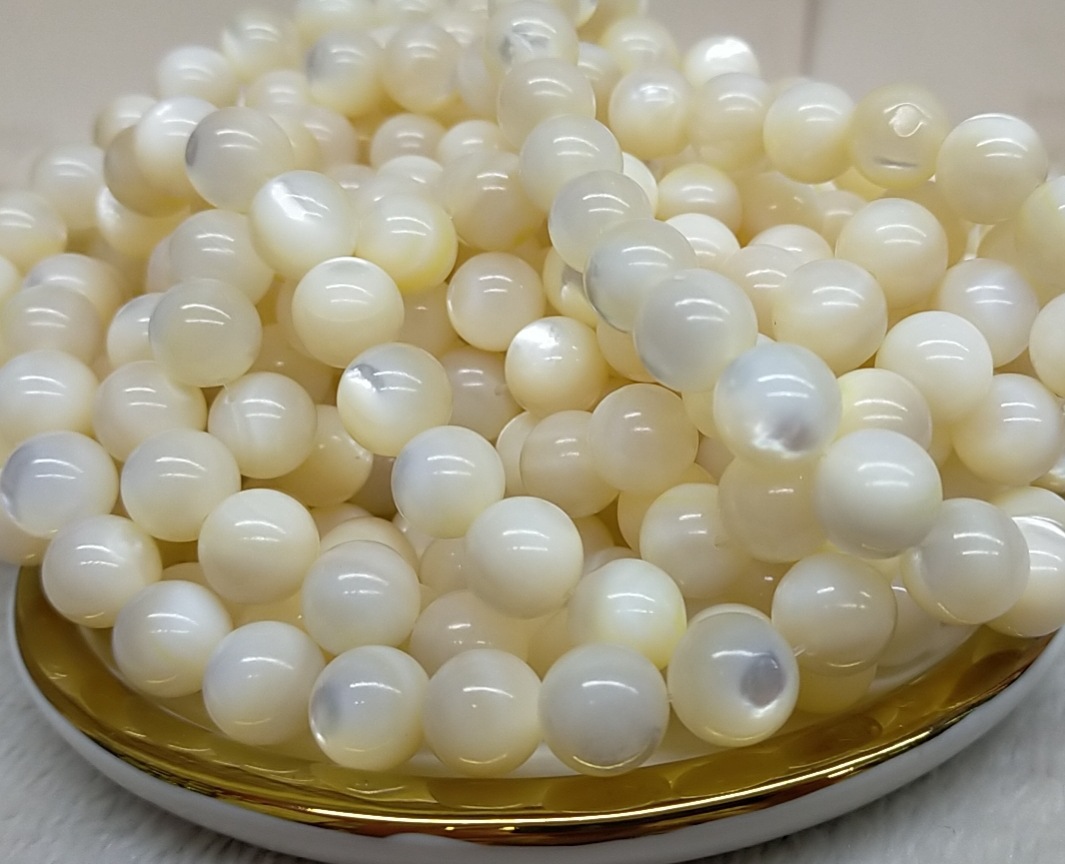Factory direct supply of natural pearl oysters, natural mother oysters, loose beads, DIY jewelry accessories, beaded bracelets, Buddhist prayer beads wholesale pic 6