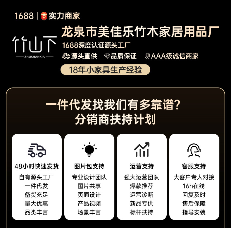 跨境户外用品露营置物架伸缩便携式多功能野餐折叠多层悬挂收纳架详情1