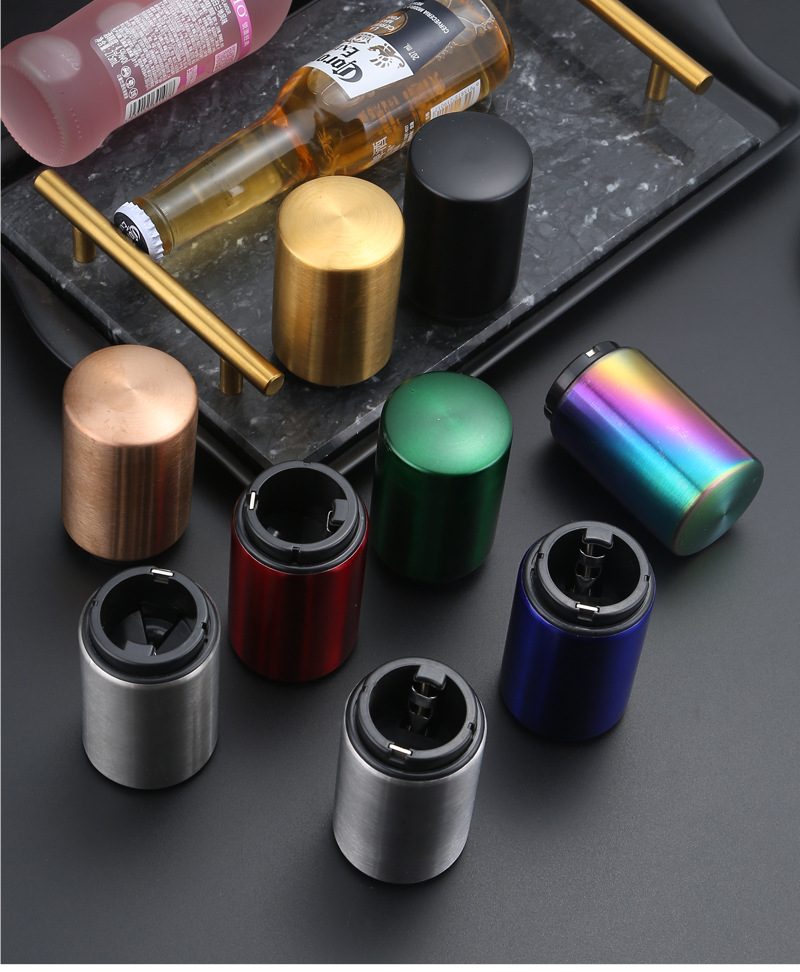 Wholesale of cross-border stainless beer bottle openers with seamless press, high-end metal wine screwdriver, and creative automatic bottle openers pic 12