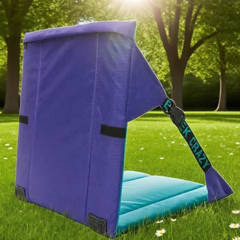 Cross-border Amazon outdoor thickened anti-dirt seat cushion, camping convenient concert seat cushion with backrest, moisture-proof seat cushion pic 14