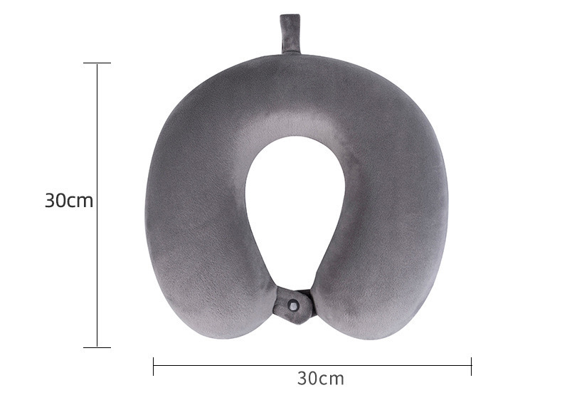 u型枕记忆棉护颈枕批发便携家用旅行颈椎枕头办公午睡枕护颈u型枕详情6