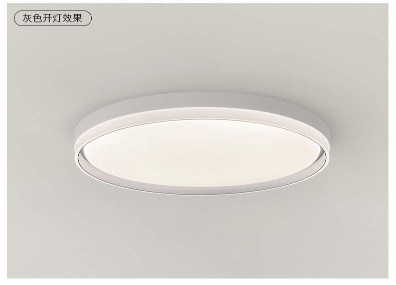Full-spectrum eye-protecting, high-end, modern, simple and elegant bedroom room main light, balcony led ceiling light, Zhongshan lighting fixtures pic 33