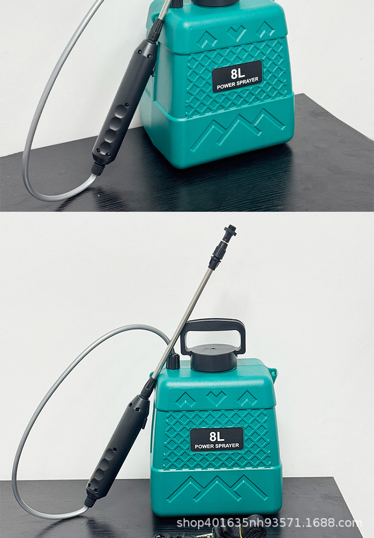 电动喷壶喷雾器超细雾家用小型高压酒精消毒浇花农药喷洒神器批发详情2