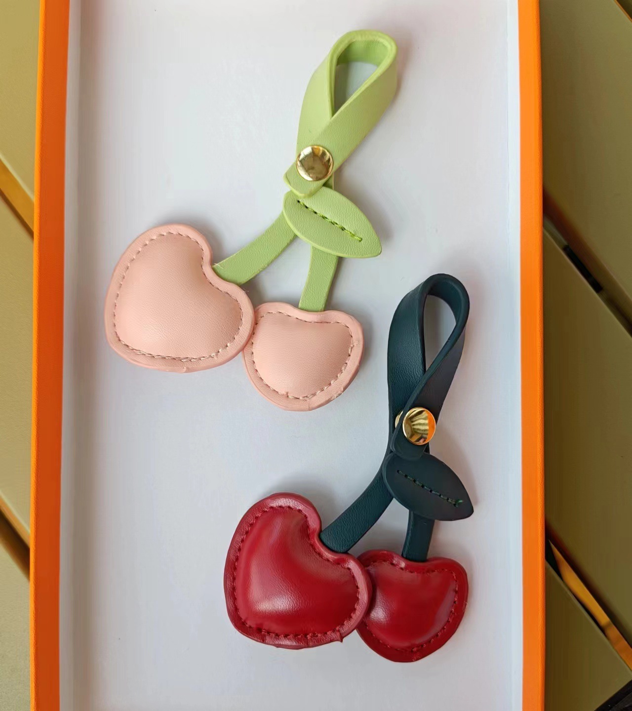 New bag accessories, PU cherry summer bestsellers pic 1