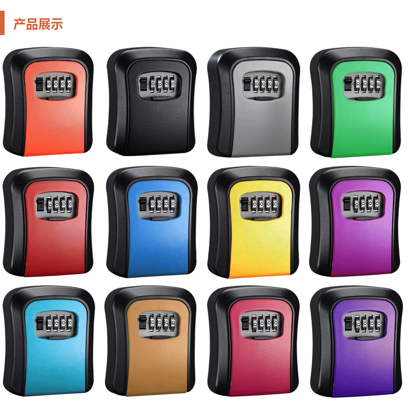 Cross-border foreign trade password key box, decoration password lock, padlock, door home safe, construction site homestay password box pic 16