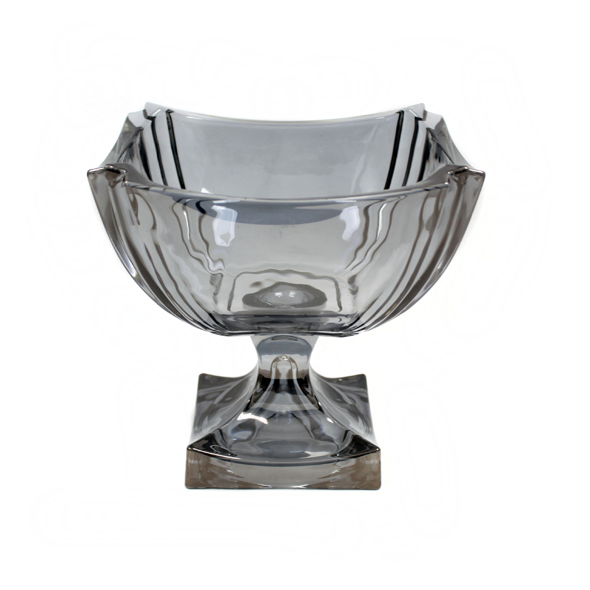 家用客厅茶几ins风轻奢北欧风格四方玻璃果盘果斗 宾馆水晶糖缸详情6