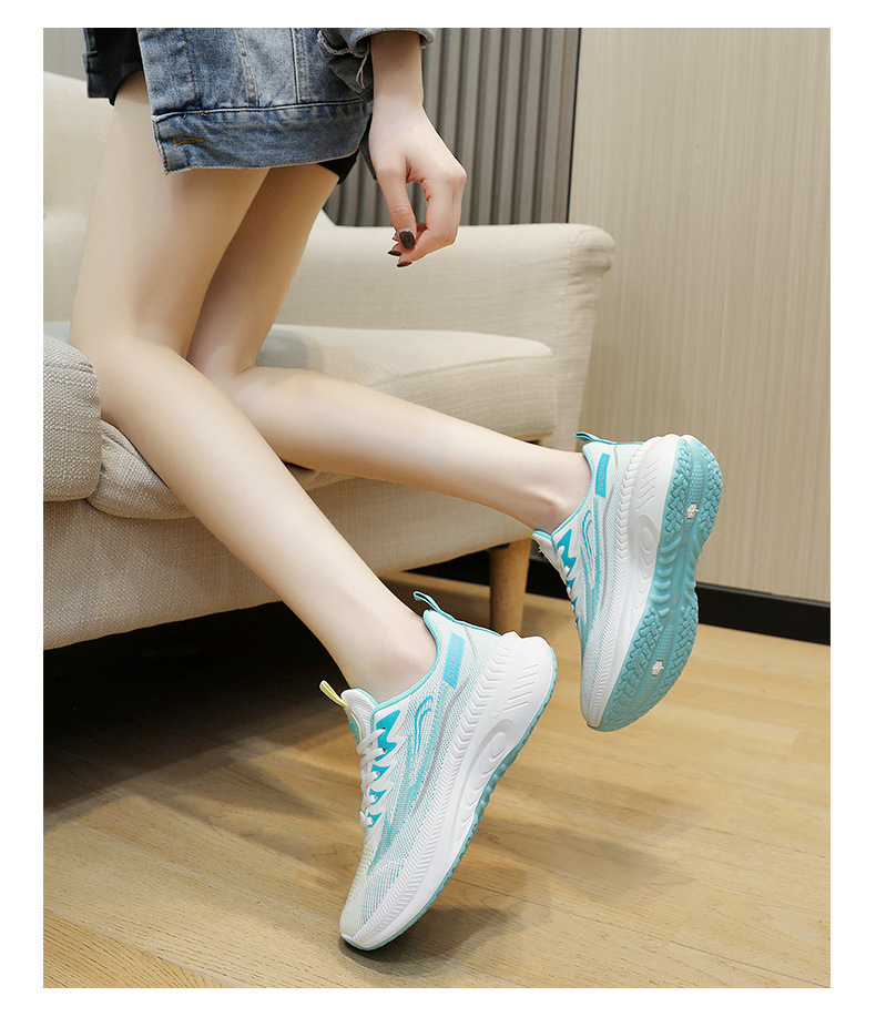 秋季新款飞织运动鞋厚底时尚透气轻便女鞋户外休闲潮鞋女跨境批发详情28