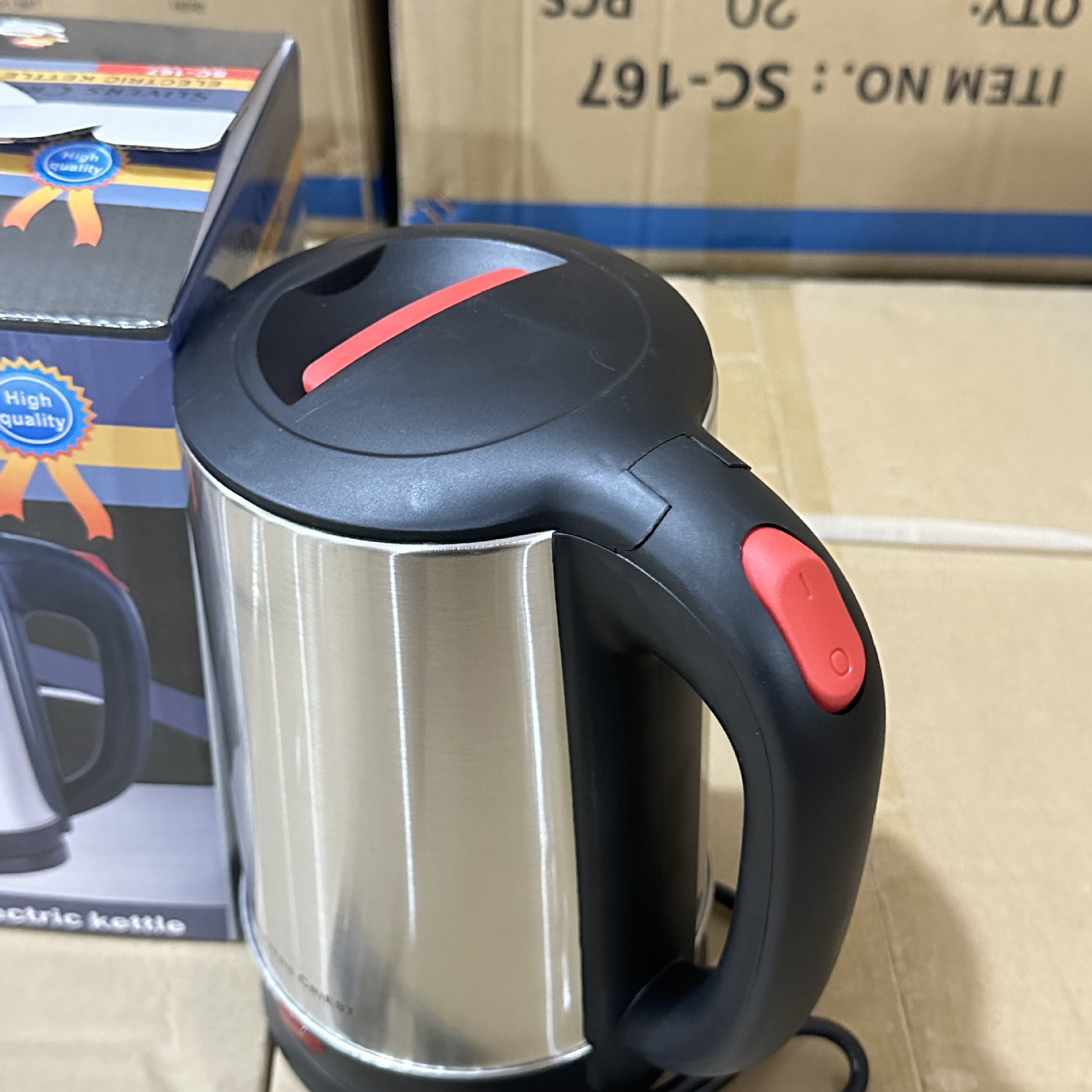 2,3 л. electric kettle нержавеющ стал электрическ чайник домашн чайник о прав внешнеторгов производител из pic 2