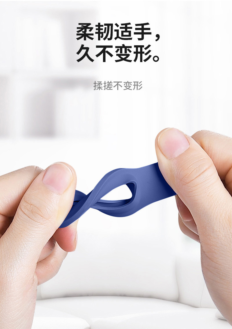 适用苹果Airtag保护套渐变色airtag硅胶定位追踪手机壳防摔详情8