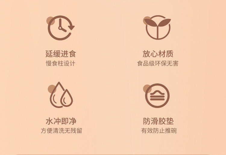 Dog bowl, anti-choking slow food bowl, small, medium and large dog feeding basin, cat food basin, dog food, anti-tipping pet supplies pic 2