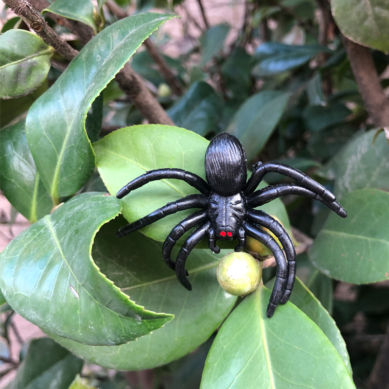 跨境新奇整人恶搞仿真黑蝎子蝙蝠老鼠蜘蛛万圣节整蛊塑胶玩具批发详情7