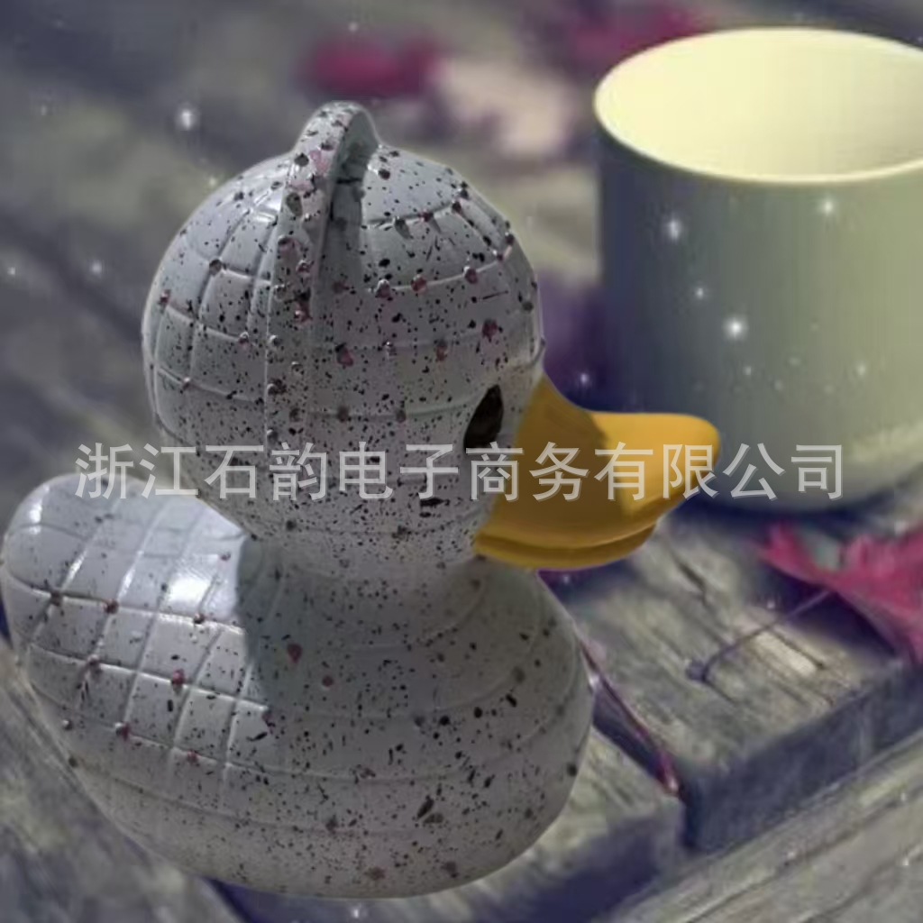 跨境新品厂家直销恐怖电影鸭子雕像万圣节礼物摆件超级有趣礼物详情15