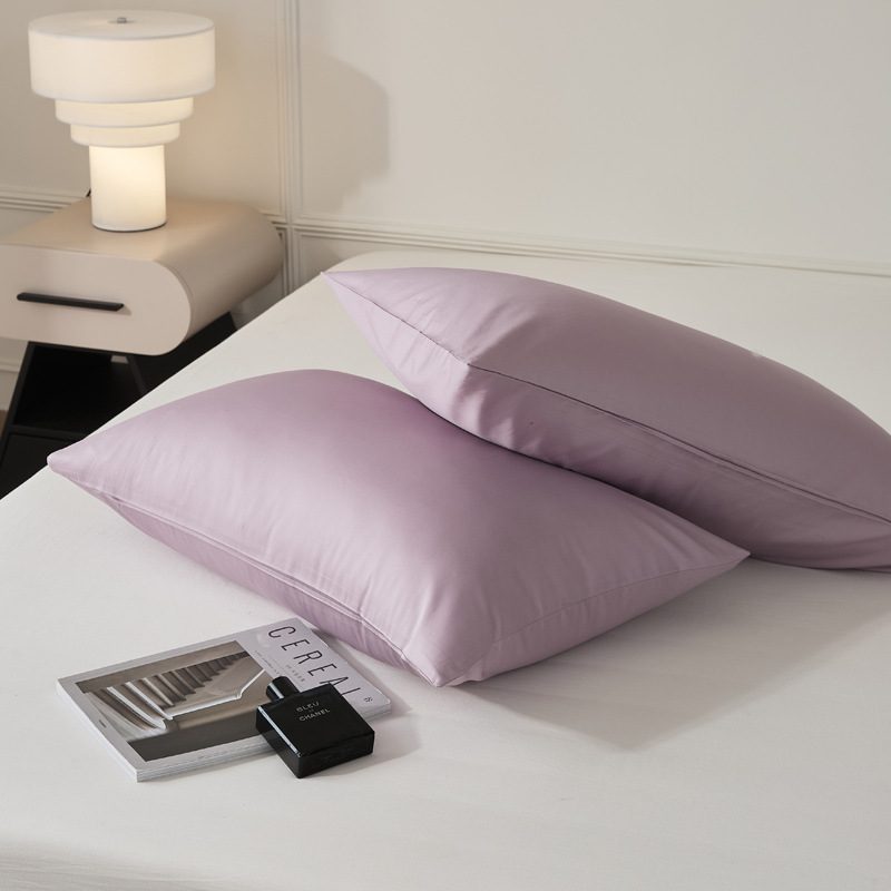 Single-piece quilt cover, pure cotton long-staple cotton bed sheet, bed cap, oversized quilt cover, skin-friendly single and double solid color bedding pic 120