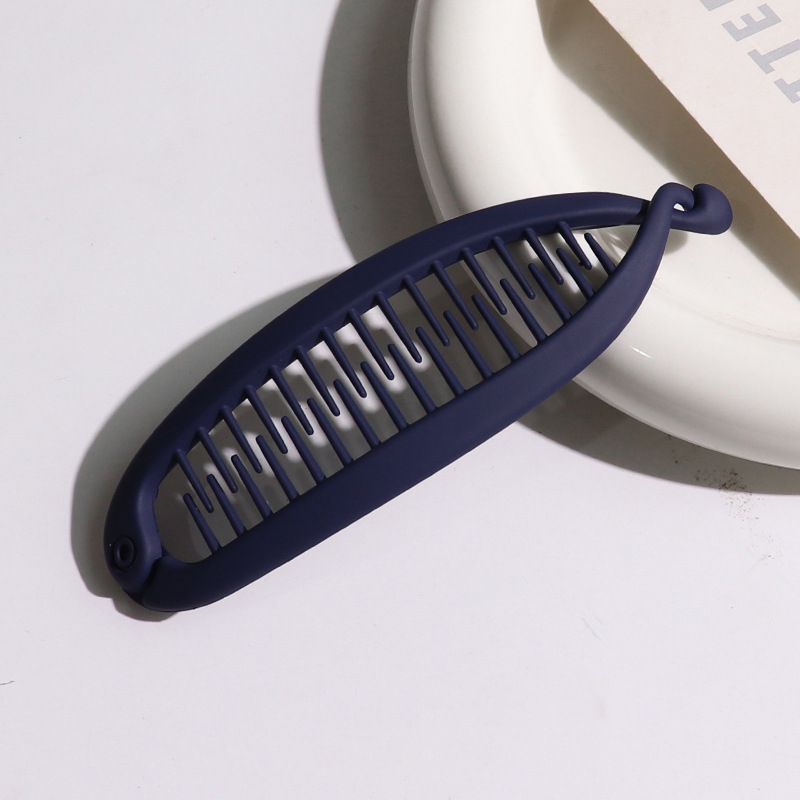 Banana clip vertical clip ponytail hair clip for women 2025 New high-end twist clip, large hair volume, high-end look headwear pic 9