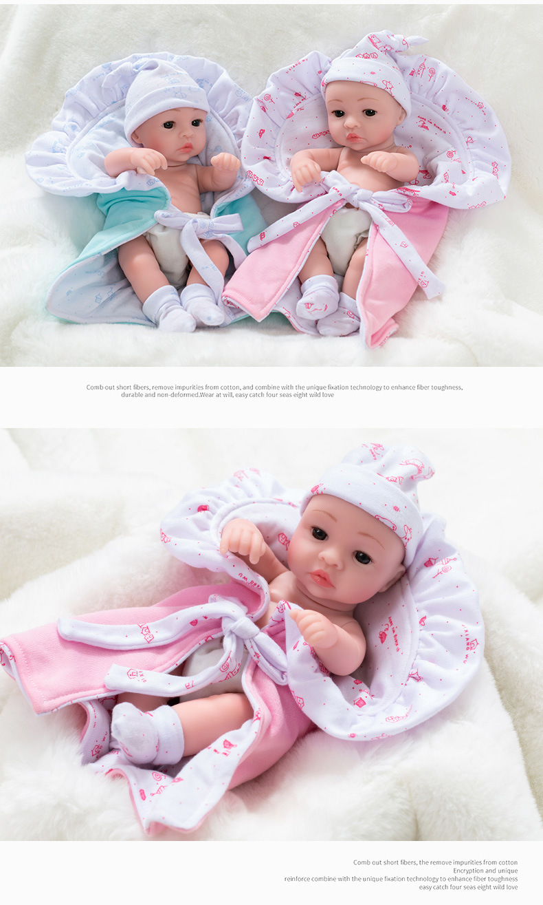 Vinyl dolls, playhouse toys, 30cm reborn dolls, simulated baby dolls, fashionable dress-up dolls wholesale pic 20