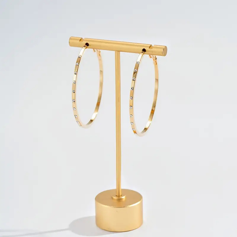 曹适欧美跨境法式个性耳环女 夸张超大时尚耳饰 流行爆款抖音热卖详情3