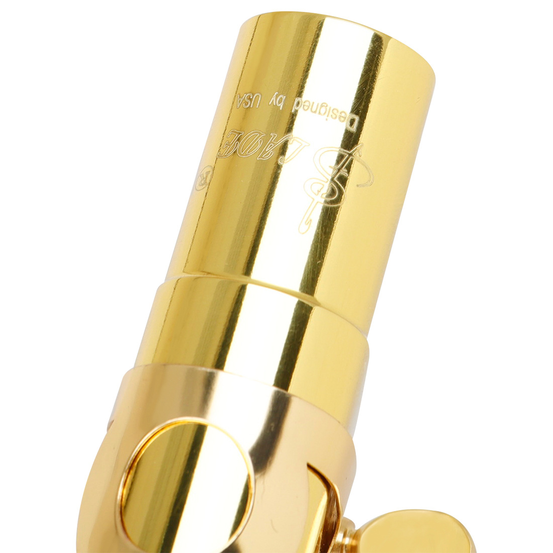 萨克斯金属笛头降e调中音降b调次中音高音萨克斯黄铜笛头吹嘴初学详情24