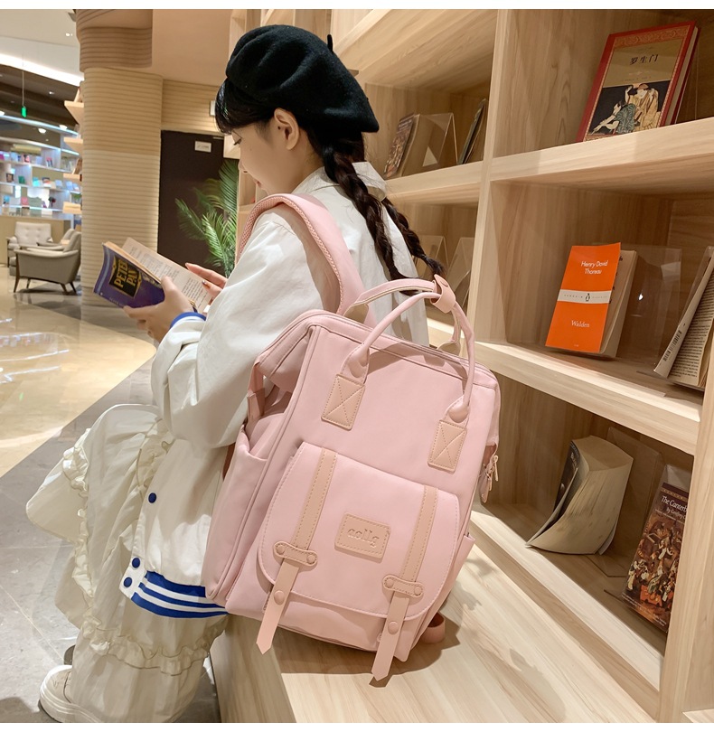 妈咪包ins手提大容量高级感学生外出轻便旅行女士多功能书包详情20