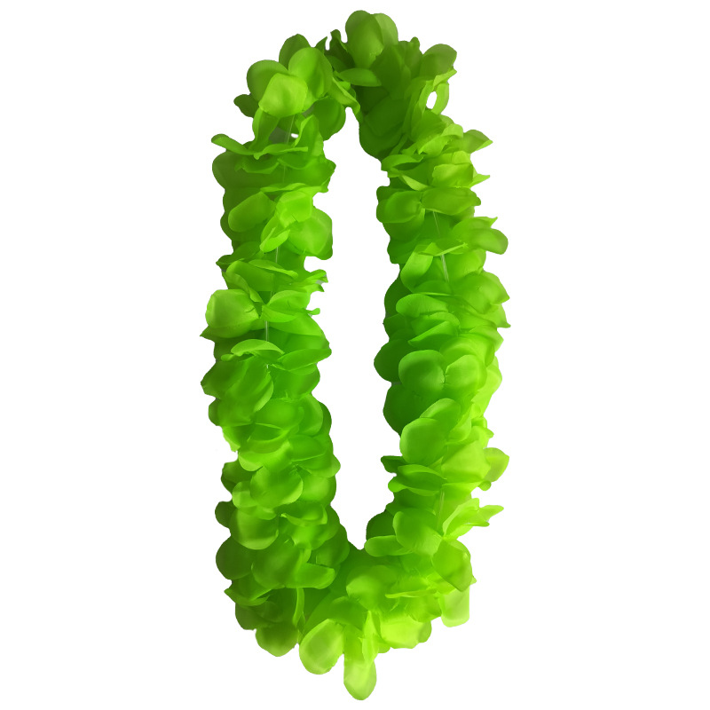 夏威夷花环表演颁奖花环酒吧花环送歌手的花环挂脖子公司会花环详情7