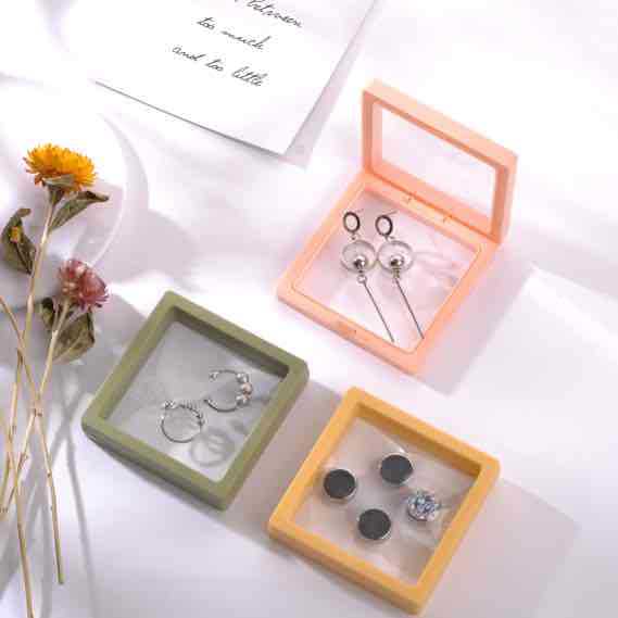 Pe suspension box, jewelry box, ring pendant, necklace, stud earrings, drawer box, bracelet pendant, gift box, factory direct sales pic 10