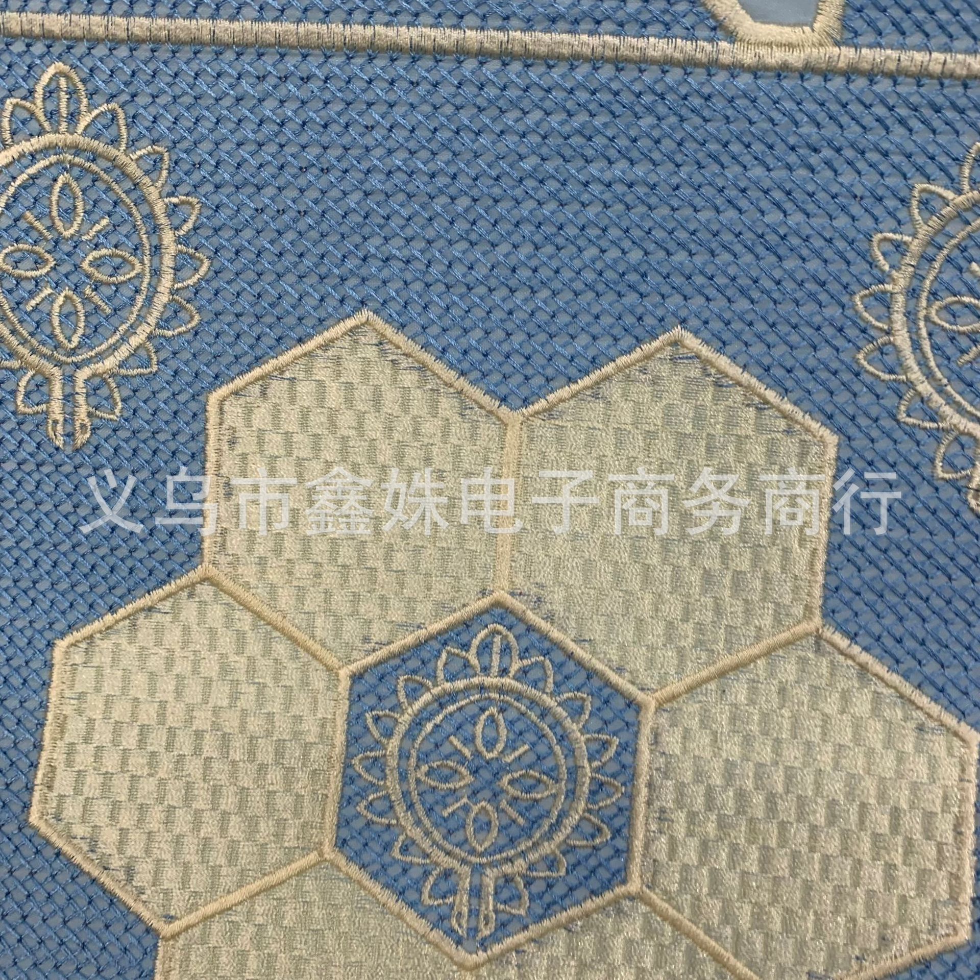 Rectangular embroidered circular collar stage costume accessories pic 4