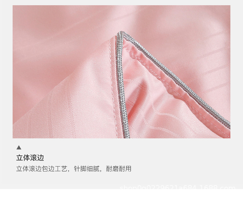 手工蚕丝被高档桑蚕丝春秋被高档加厚冬季被子母被四季通用棉被芯详情19