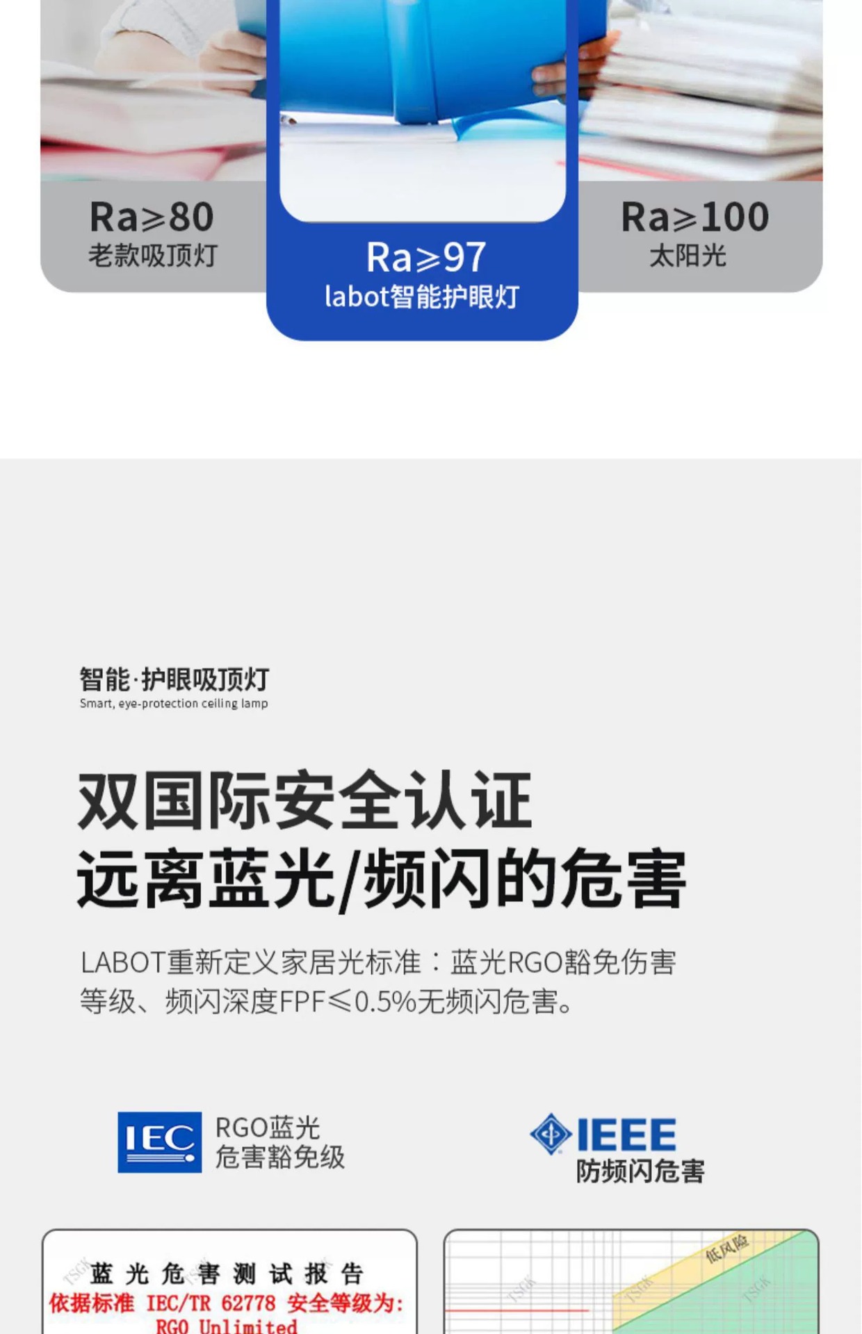 led吸顶灯长方形客厅灯办公室简约现代大气大灯卧室主灯灯具大全详情12