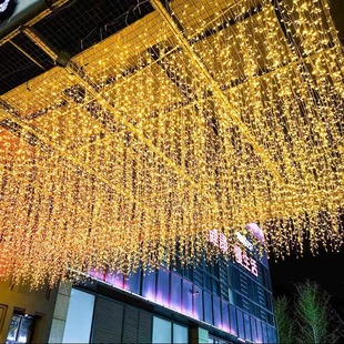 厂家直供led灯串彩灯闪灯串灯户外工程亮化装饰灯圣诞节日星星灯详情3