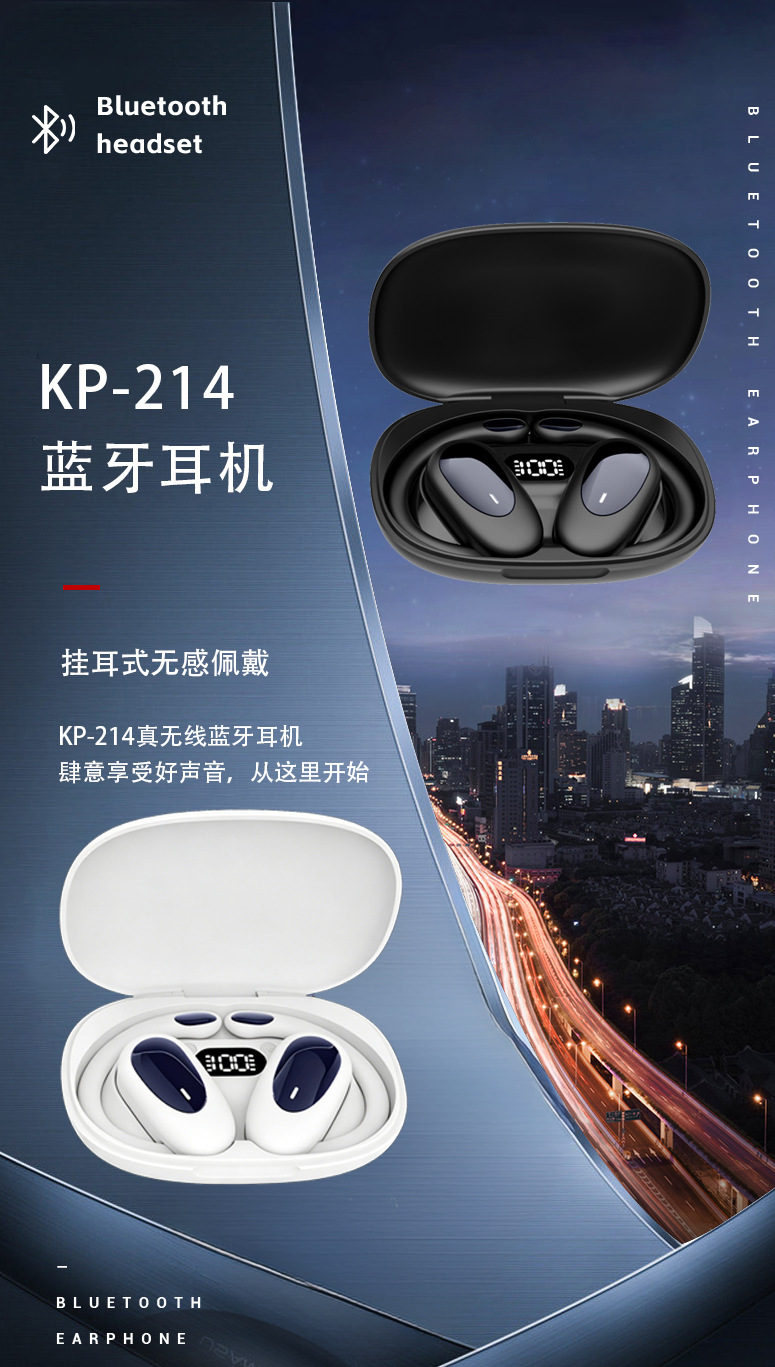 214 Bluetooth Headphones Wireless 2026 New Model High Sound Quality OWS Over-ear type Non-in-ear high sound quality Long battery life Noise cancellation pic 3